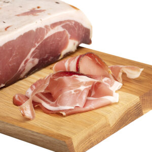 speck del Tirolo affettato