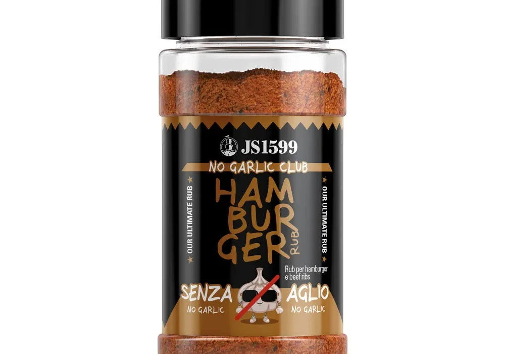 RUB HAMBURGER SENZA AGLIO