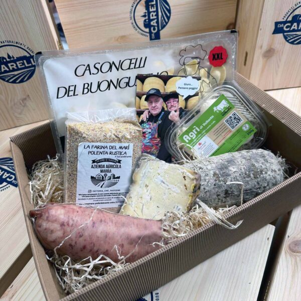 box natale 2025 sognando Bergamo cesto natalizio