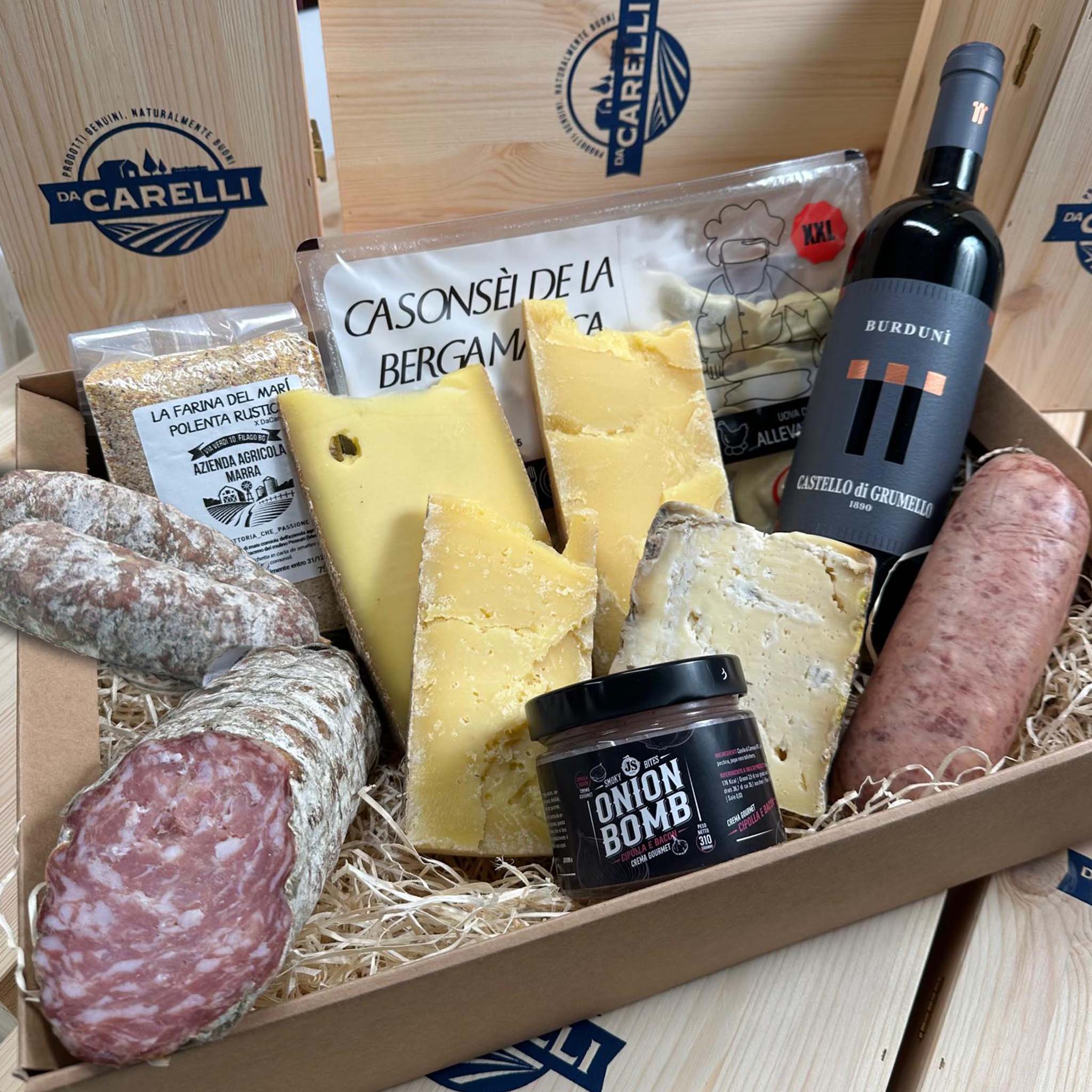 box natale 2025 Il paradiso Da Carelli vesto natalizio